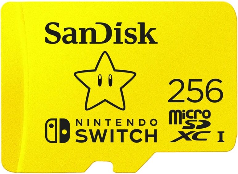 SanDisk microSDXC Minnekort til Nintendo Switch - 256GB