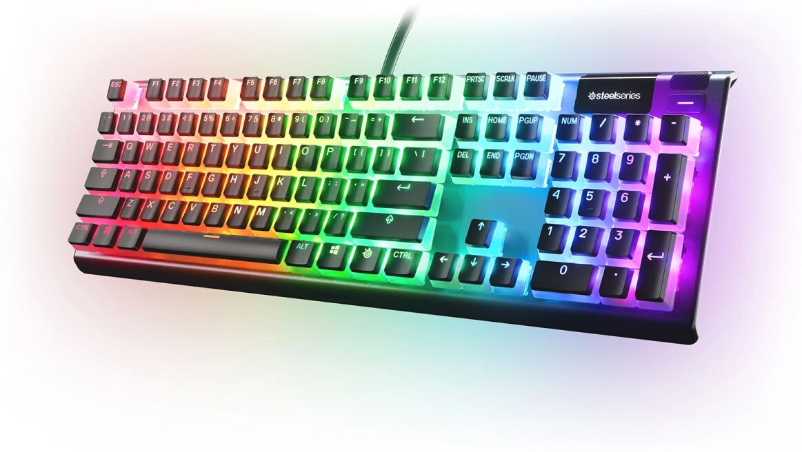 SteelSeries Prism PBT Double-shot Pudding Keycap Set Nordic - Svart