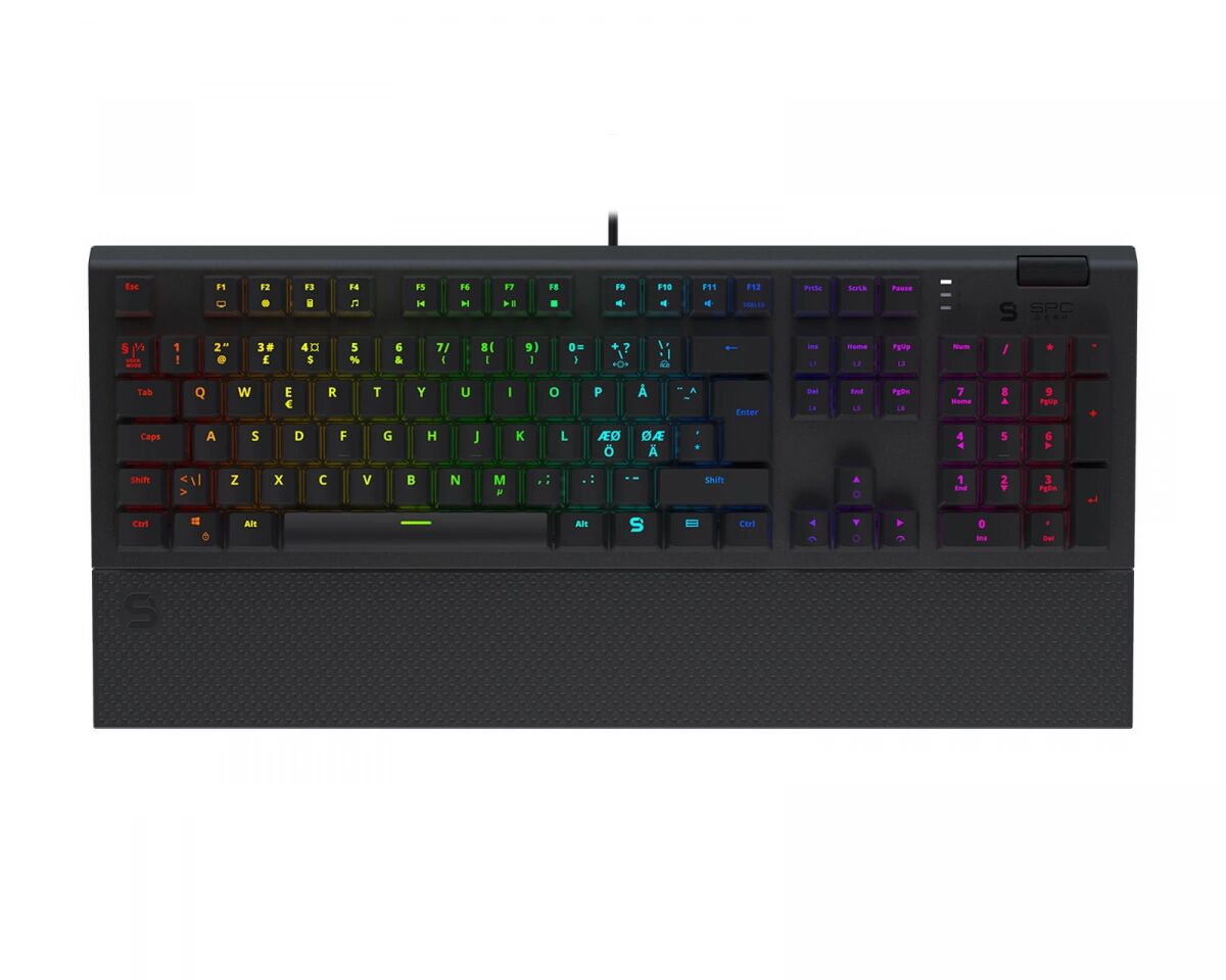 SPC Gear GK650K RGB Tastatur [Kailh Red]