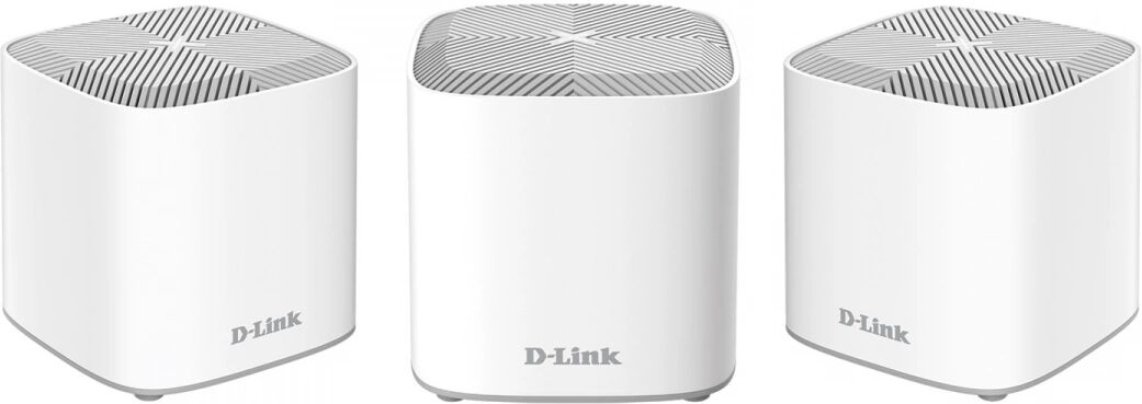 D-Link AX1800 Dual-Band Whole Home Mesh Wi-Fi 6 System (3-Pack)