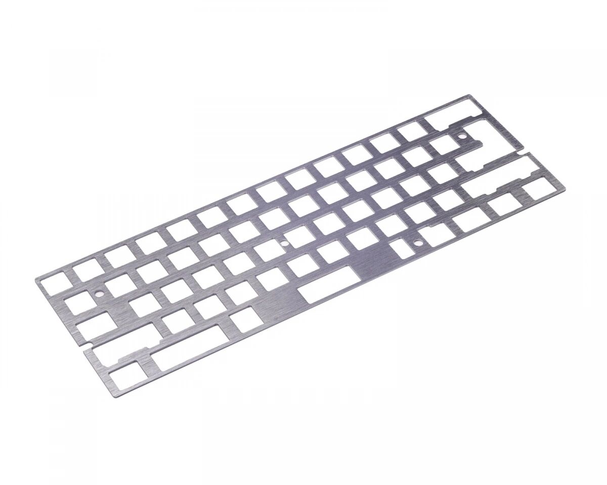 KBDfans Aluminium Plate 60% Sølv