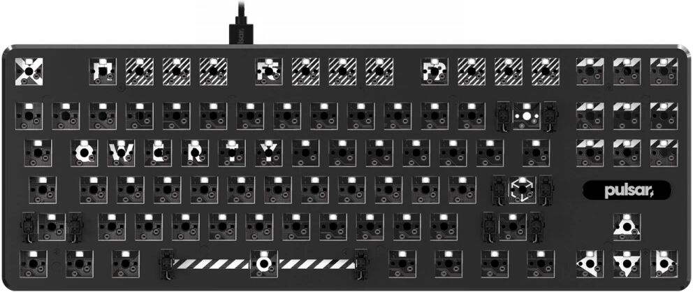 Pulsar PCMK HOTSWAP TKL 80% Barebone ANSI - Svart