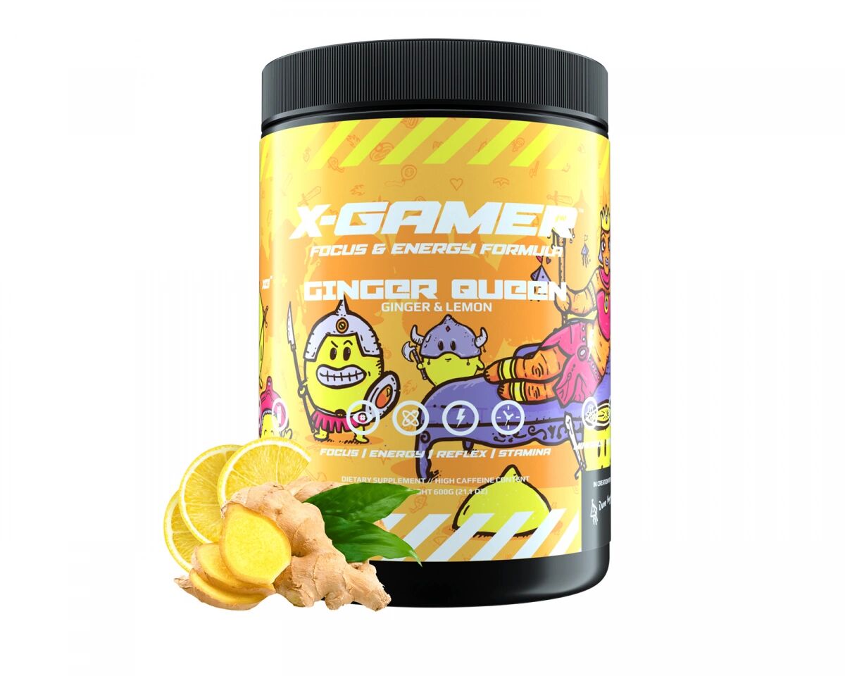 X-Gamer 600g X-Tubz Ginger Queen - 60 Porsjoner