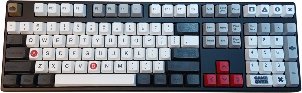 KBParadise 108key PBT Dye Sublimated ANSI Keycap Set - NES