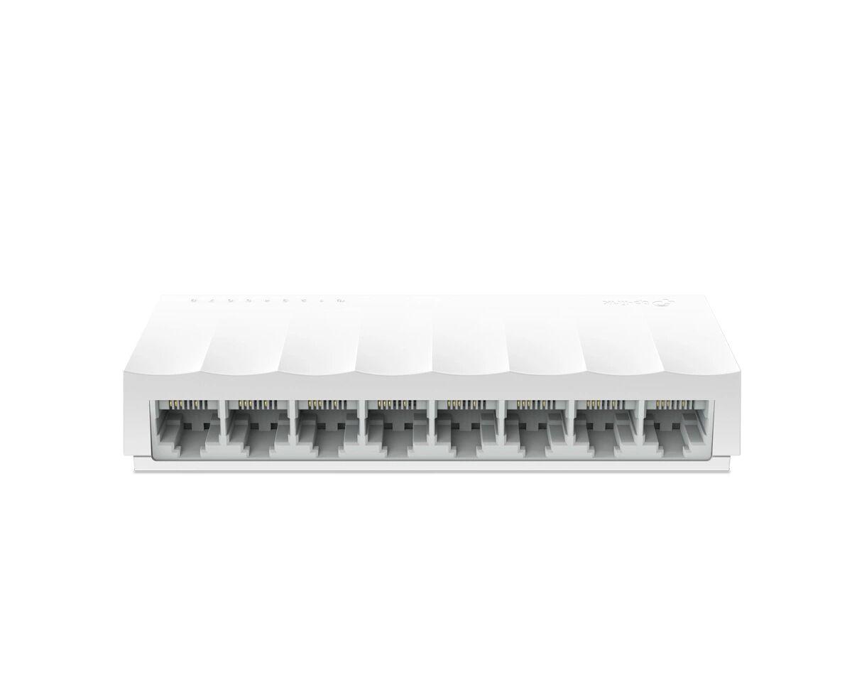 TP-Link Nettverk Switch 8-Ports Unmanaged, 10/100Mbps