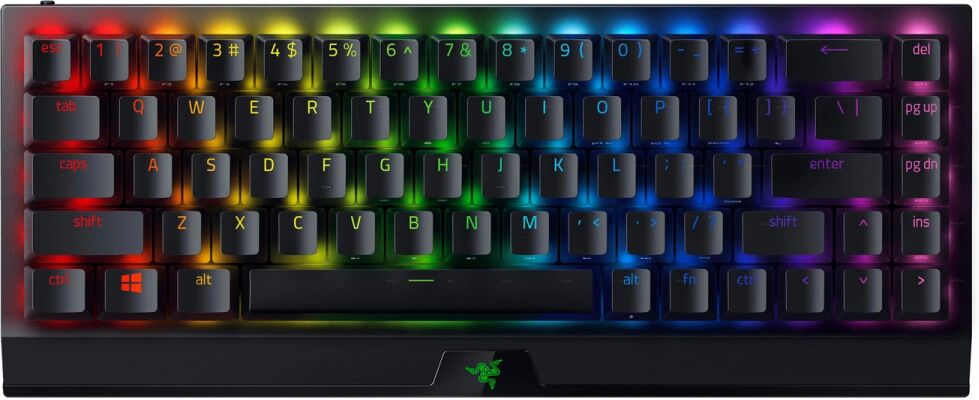 Razer Blackwidow V3 Mini Hyperspeed RGB Trådløs Mekaniskt Tastatur [Razer Yellow]