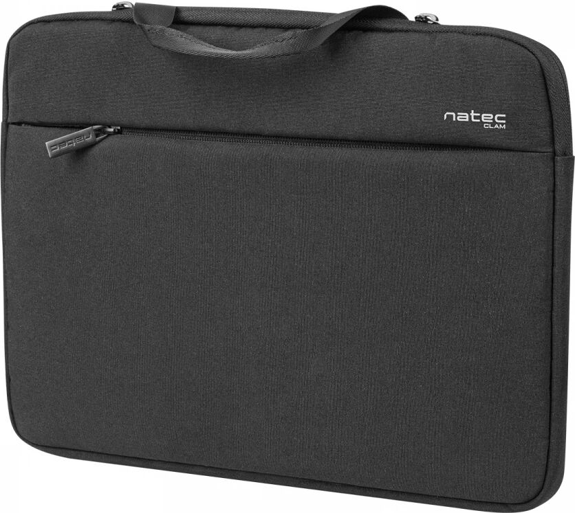 Natec Laptop Sleeve Clam 14.1" - Svart Notebookhylster