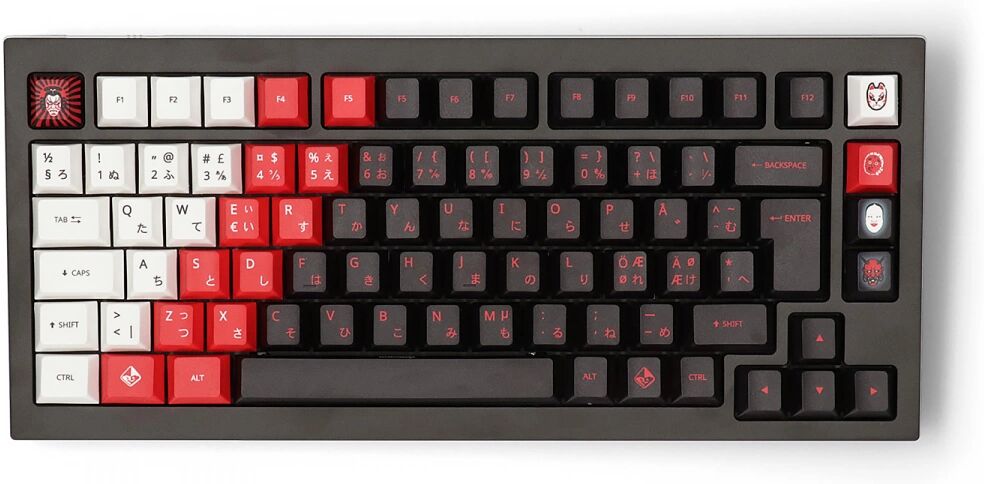 Traitorkeys KABUKI R2 116 Keys PBT Keycap Set ISO