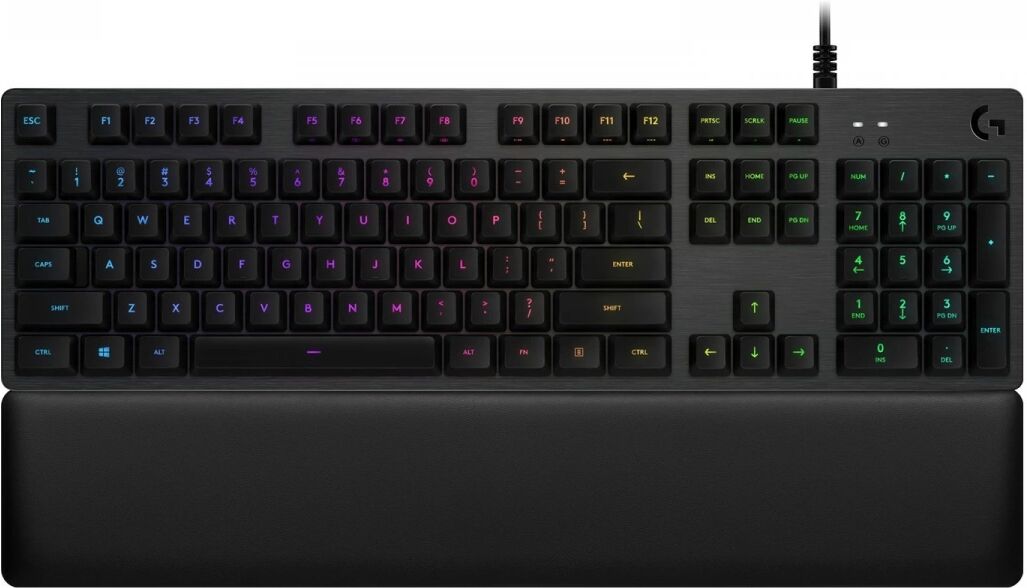 Logitech G513 RGB Mekaniskt Tastatur [GX Brown] - Carbon