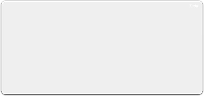 X-raypad Thor Gaming Musematte - Hvit - 3XL (DEMO)
