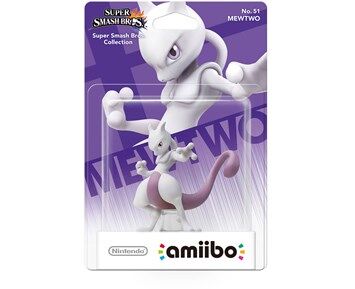 Nintendo amiibo Mewtwo No. 51 Super Smash Bros. Collection