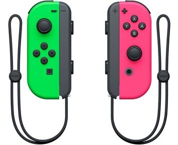 Nintendo Switch Joy-Con Pair Neon Green, Neon Pink