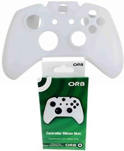 Orb XBOX ONE Controller Silicon Skin - White - Tilbehør til spillkonsoll - Microsoft Xbox One S