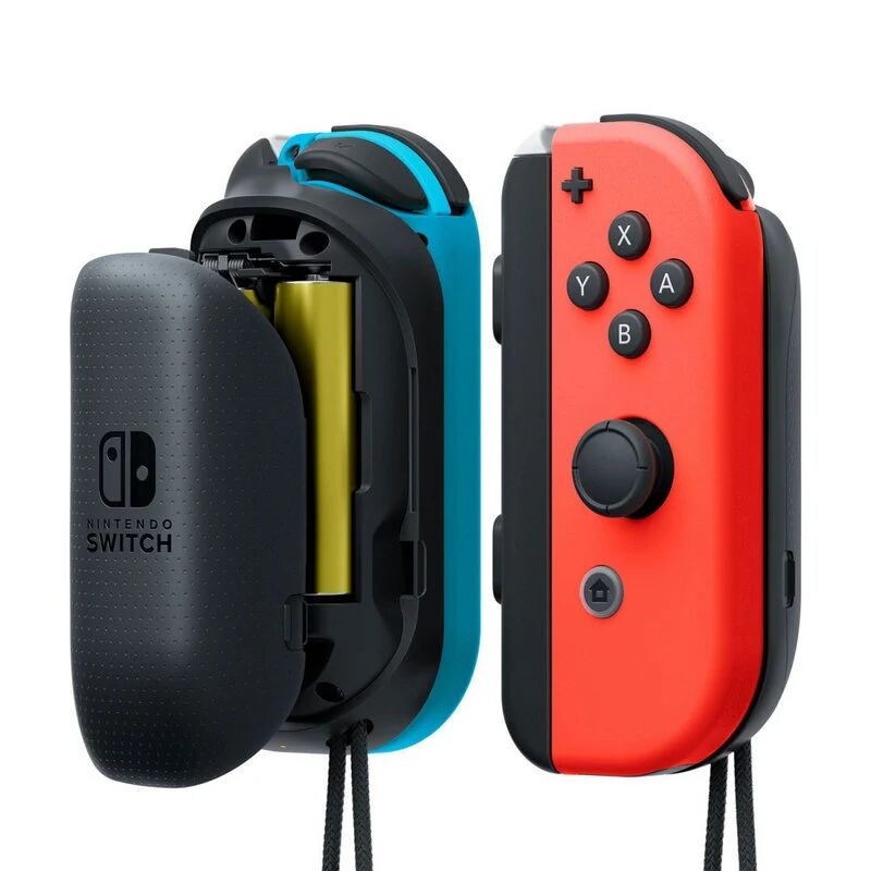 Nintendo carregadores com pilhas aa para joy-con nintendo switch