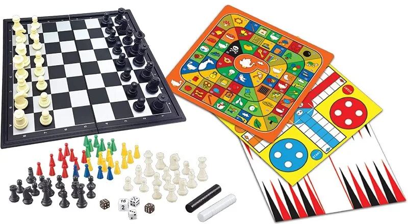 Lexibook tablero magnético 8 juegos en 1