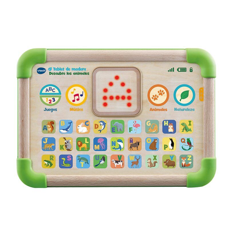 Vtech tablet de madera descubre los animales