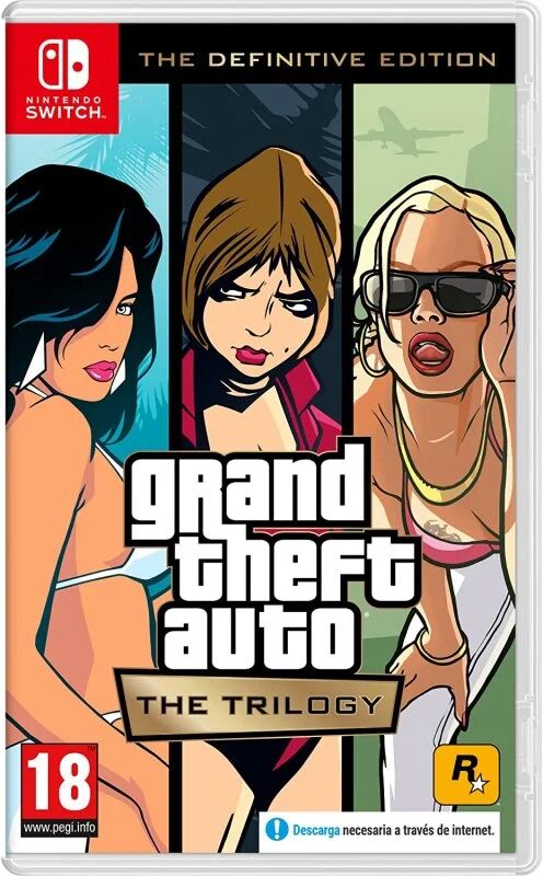 Nintendo Grand theft auto: the trilogy the definitive edition nintendo switch