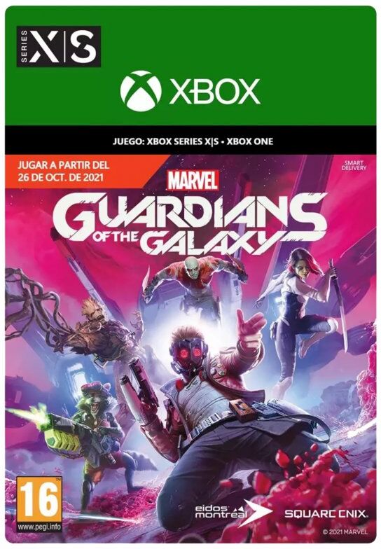 Microsoft Marvels guardians of the galaxy xbox descarga digital