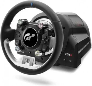 Next Level Rac Pack Volante THRUSTMASTER T-GT II (Multiplataforma - Preto) + Servo Base + Wheel