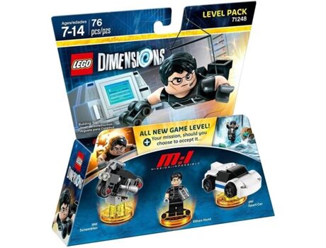 Lego Dimensions: Mission Impossible Level Pack (Idade mínima: 7 - 76 Peças)