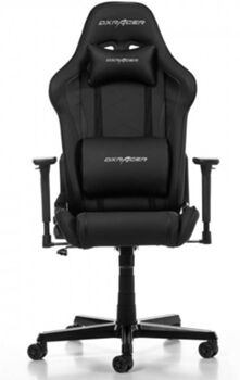 Dxracer Cadeira Gaming Prince Series P08-P (Até 150 kg - Elevador Classe 4 - Preto)