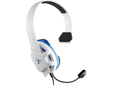 Turtle Beach Auscultadores PS4 Reco Chat (Branco)