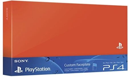 Sony Cover SONY PS4 Faceplate Neon Orange