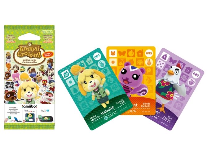 Nintendo JG. 3DS CARDS PACK -1 AMIIBO ANIM C