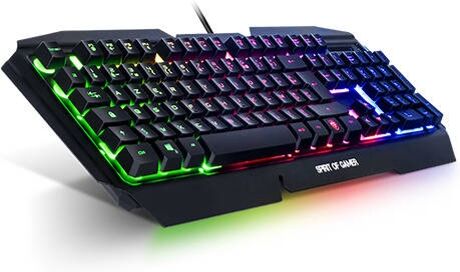 Spirit Of Gamer Teclado Pro-K5 (Semi-Mecânico - Preto)