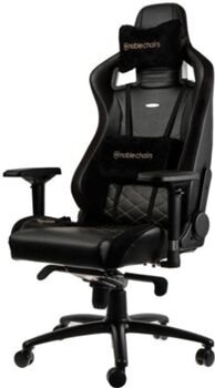 Noblechairs Cadeira Gaming Epc Pu (Preto e Dourado)