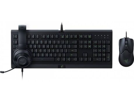 Razer Bundle Power Up (Rato Viper + Teclado Cynosa Lite + Auscultadores Kraken X Lite)