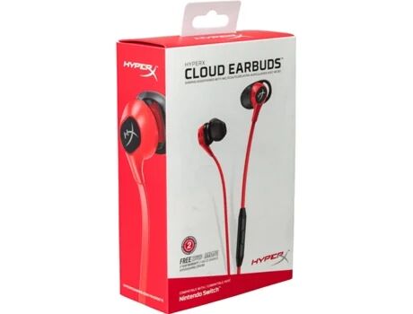 Kingston Auriculares Multiplataformas HYPER X by Cloud Earbuds