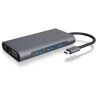 ICY BOX IB-DK4040-CPD USB Type-C DockingStation with two video interfaces