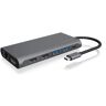 ICY BOX IB-DK4050-CPD USB Type-C DockingStation with triple video interface