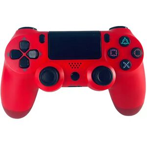 Ps4 Trådlös Kontroller Med Touchpad Och Vibration (Färg: Röd)