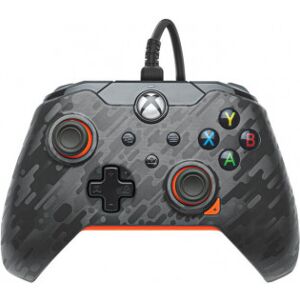 PDP Gaming Wired Controller -Spelkontroll, Atomic Carbon, Pc / Xbox