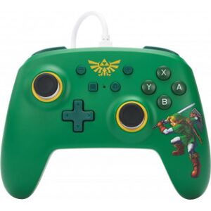 PowerA Wired Controller-Spelkontroll, Hyrule Defender, Switch