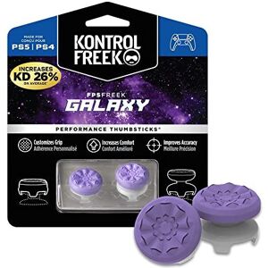 KontrolFreek FPS Freek Galaxy Purple for PlayStation 4 (PS4) and PlayStation 5 (