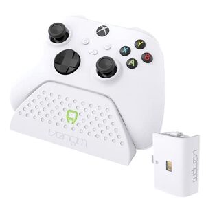 Venom Charging Dock with Rechargeable Battery Pack - White (Xbox Series X & S/Xbox One)