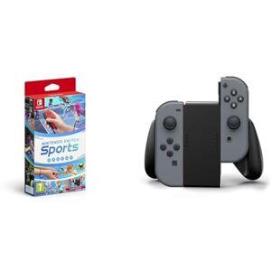 Nintendo Switch Sports (Nintendo Switch) & PowerA Joy-Con Comfort Grip for Nintendo Switch - OLED Model, Nintendo Switch