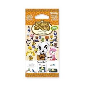 Nintendo Paquet de 3 cartes : Animal Crossing : Happy Home Designer - série 2