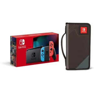 Nintendo Switch (Neon Red/Neon Blue) + PowerA Folio Case for Nintendo Switch or Nintendo Switch Lite