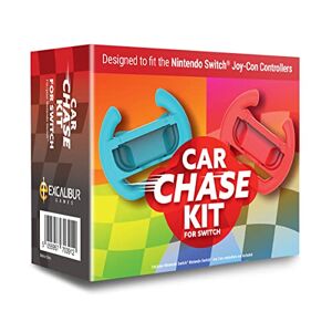Nintendo Car Chase Kit for Switch - 2 x Steering Wheels for Joy-Con Controllers