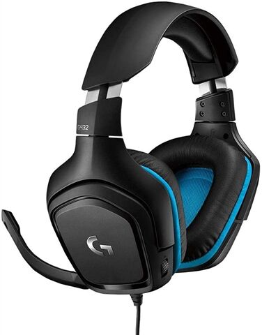 Refurbished: Logitech G432 Surround Sound Gaming Headset, B