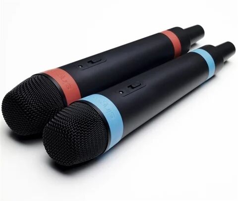 Refurbished: Singstar Wireless Microphones (Pair) + USB Receiver