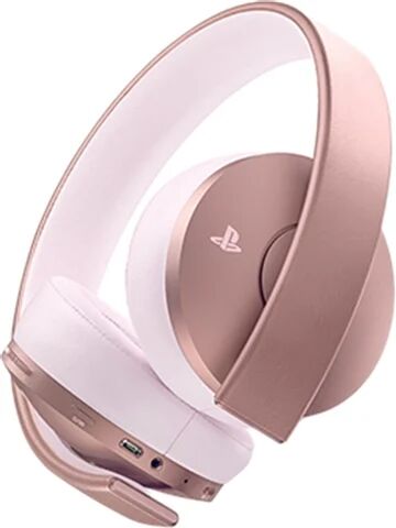 Refurbished: Sony PlayStation 4 Gold Wireless Headset Rose Gold 7.1 (2019)