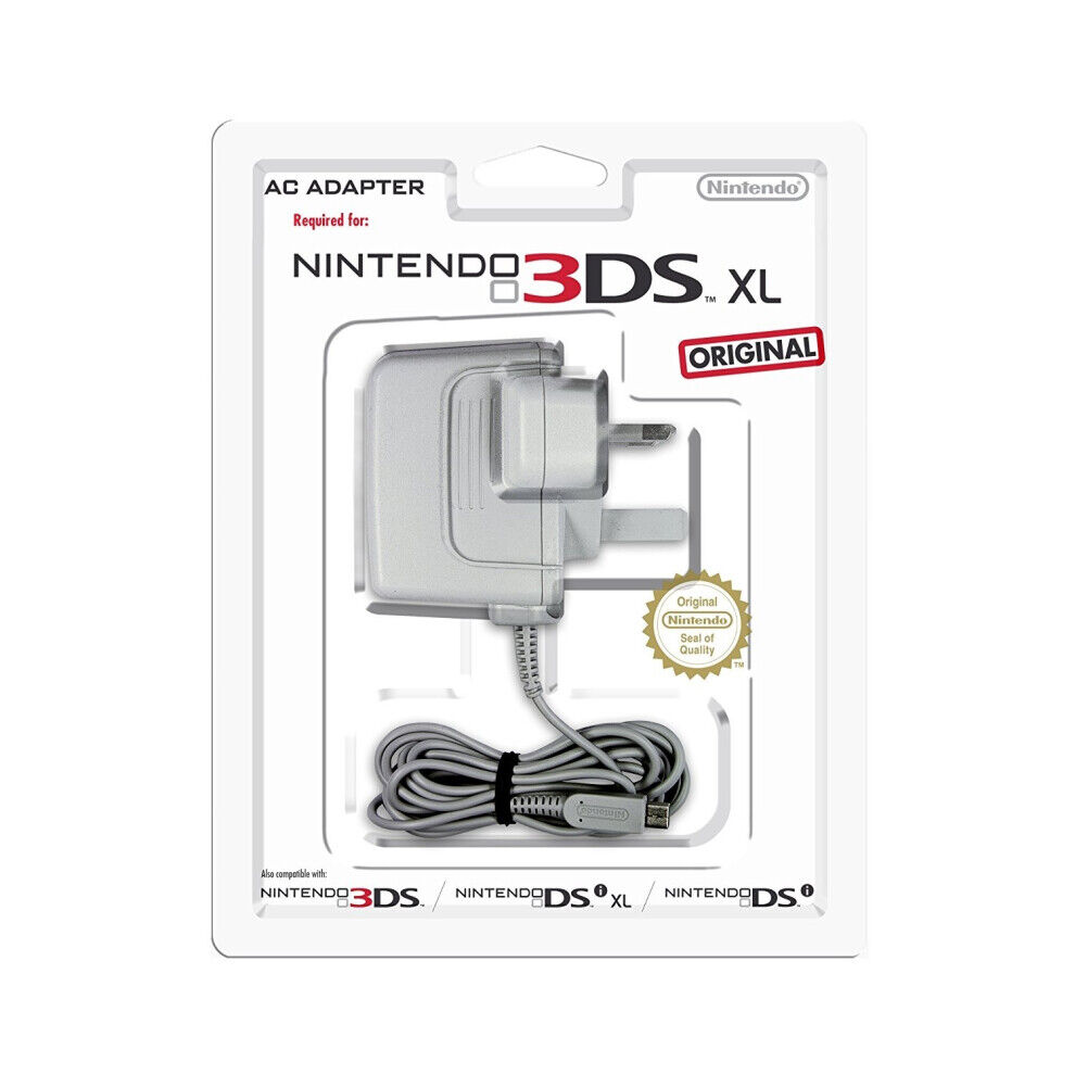 Nintendo 3DS Power Adapter   UK Mains Charger