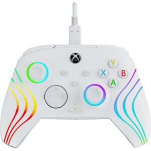 PDP Afterglow Wavespilcontroller, hvid, PC / Xbox