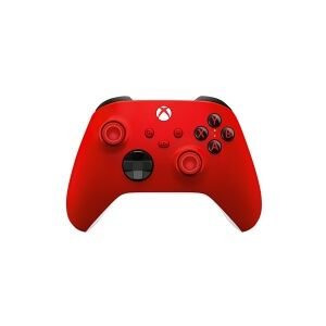 Microsoft Xbox Wireless Controller - Gamepad - trådløs - Bluetooth - Pulse Red - for  PC / Microsoft Xbox One / Microsoft Xbox Series S/X