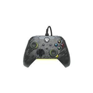 Performance Designed Products PDP Gaming - Gamepad - kabling - electric carbon - for PC, Microsoft Xbox One, Microsoft Xbox One S, Microsoft Xbox One X
